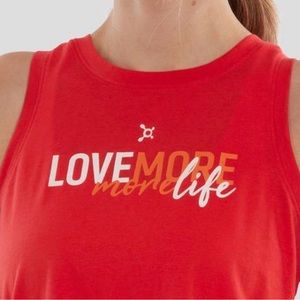 NWT Women’s Orangetheory Fitness OTF Red tank top size medium